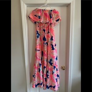 Lilly Pulitzer Caridee Maxi Dress, Medium